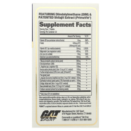 GAT, Testrol Gold ES, средство повышения уровня тестостерона, 60 таблеток