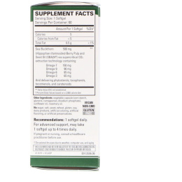 EuroPharma, Terry Naturally, Облегчение симптома сухих глаз, Омега 7, 60 мягких таблеток