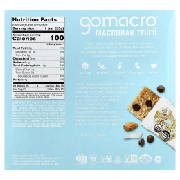 GoMacro, Kids MacroBar®, булочка с корицей, 7 батончиков по 25 г (0,9 унции)