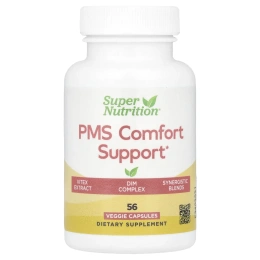 Super Nutrition, PMS Comfort Support, 56 растительных капсул