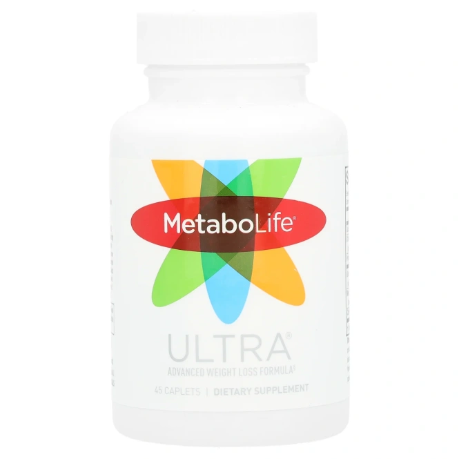 Metabolife, ультраусовершенствованная формула для снижения веса, 45 капсул