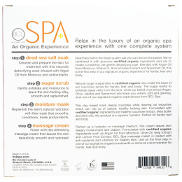 Petal Fresh, Спа, начальный набор 4 шага, смягчает и увлажняет, молоко + мед с белым шоколадом, 85 мл каждый