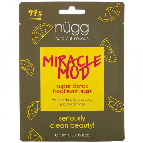 Nugg, Miracle Mud, Super Detox Treatment Mask, 0.33 fl oz (10 ml)