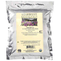 Starwest Botanicals, Органический выдержанный порошок корня горца многоцветного, 453.6 г)