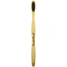 The Humble Co., Humble Brush, для взрослых, мягкая, черная, 1 зубная щетка
