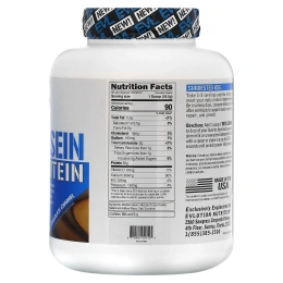 EVLution Nutrition, 100% казеиновый протеин, шоколадная карамель, 1,814 кг (4 фунта)