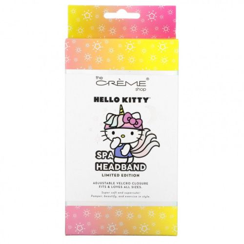 The Creme Shop, Повязка на голову для спа, Hello Kitty, 1 штука, 45 г (1,58 унции)