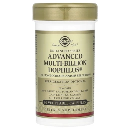 Солгар Мультидофилус плюс (Solgar Advanced Multi-Billion Dophilus)