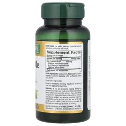 Nature's Bounty, Расторопша, 1000 мг*, 50 мягких капсул