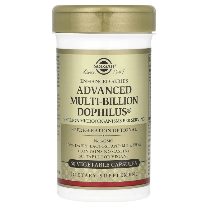 Солгар Мультидофилус плюс (Solgar Advanced Multi-Billion Dophilus)