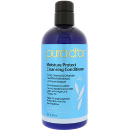 Pura D'or, Очищающий кондиционер, предотвращающий потери влаги, 16 унций (473 мл)