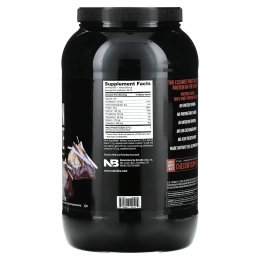 NutraBio, изолят сывороточного протеина, макарун в шоколаде, 907 г (2 фунта)