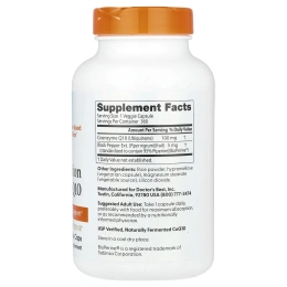 Doctor's Best, легкоусвояемый коэнзим Q10, 100 мг, 360 капсул