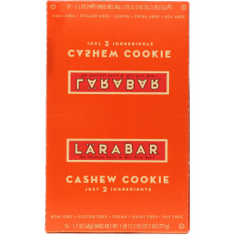 Larabar, Печенье с кешью, 16 печений, 1,7 унции (48 г) каждое