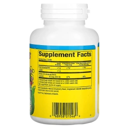 Natural Factors, "Большие друзья", жевательный витамин D3 с ягодным вкусом, 400 МЕ, 250 жевательных таблеток