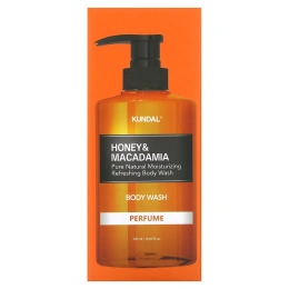 Kundal, Мед и макадамия, гель для душа, детская присыпка, 500 мл (16,90 жидк. унц.)