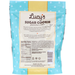 Lucy's, Sugar Cookies, Gluten Free, 5.5 oz (156 g)