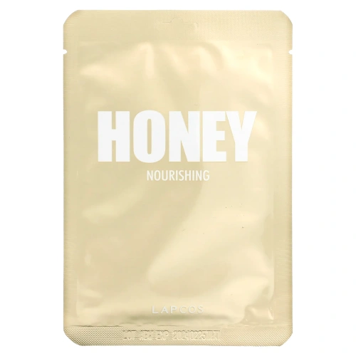 Lapcos, Honey Sheet Mask, Nourishing, 1 Sheet, 0.91 fl oz (27 ml)