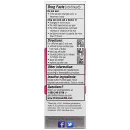 Similasan, Детское лекарство от раздражения глаз, стерильные глазные капли, от 2 лет и старше, 0,33 жидких унций (10 мл)