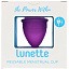 Lunette, Менструальный колпачок многоразового использования, модель 1, для легких и нормальных выделений, фиолетовый, 1 штука