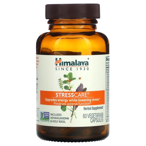 Himalaya, StressCare, 60 вегетарианских капсул