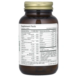 The Synergy Company, Органические мультивитамины Multi Vita Min, 60 растительных таблеток