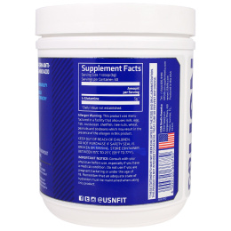 USN, Чистый микронизированный порошок глютамина, без вкуса, 300 г