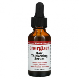 Hobe Labs, Energizer, сыворотка для густоты волос, 29 мл (1 жидк. унция)