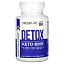 KetoLogic, Detox Keto BHB + яблочный уксус, 60 вегетарианских капсул