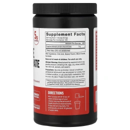 Force Factor, моногидрат креатина в порошке, со вкусом голубой малины, 620 г (21,9 унции)