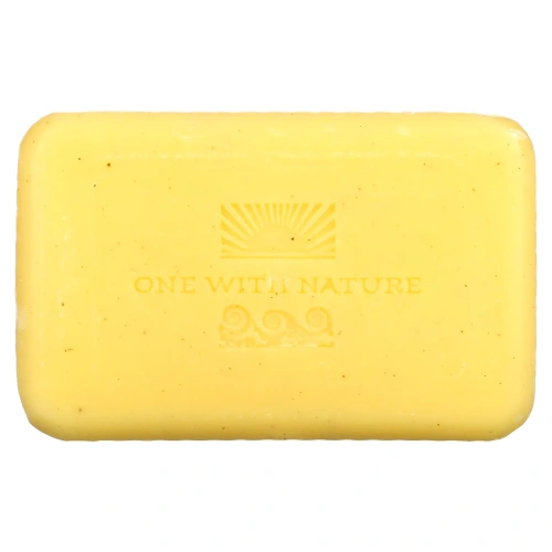One with Nature, Triple Milled Mineral Soap Bar, Lemon Sage, 7 oz (200 g)