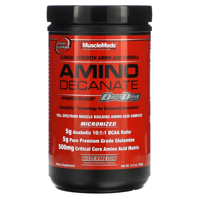 MuscleMeds, Amino Decanate Арбуз 13,3 унции