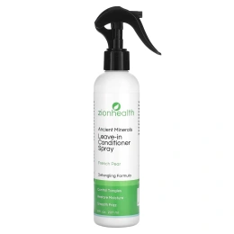 Zion Health, Ancient Minerals, несмываемый кондиционер в спрее, французская груша, 237 мл (8 жидк. унц.)