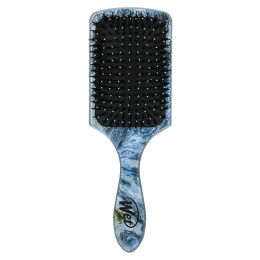 Wet Brush, Кисть для усиления блеска с аргановым маслом, синий цвет, 1 шт.