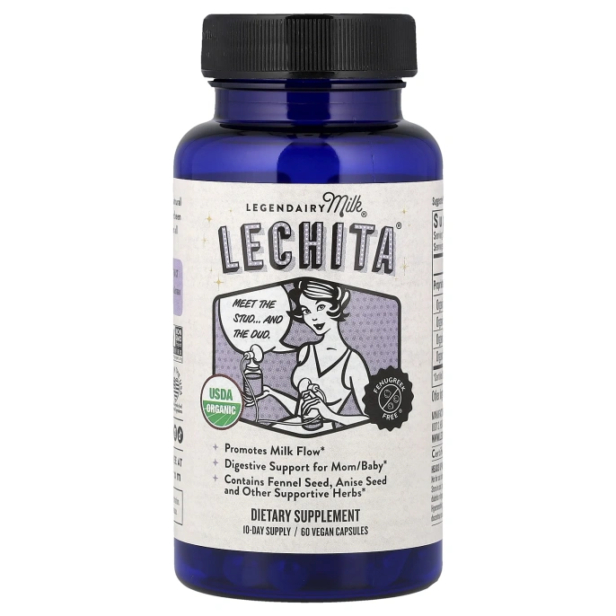Legendairy Milk, Lechita®, 60 веганских капсул