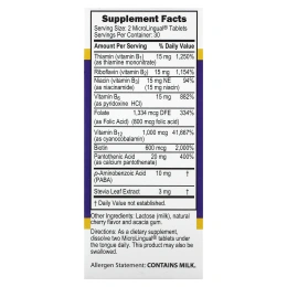 Superior Source, комплекс витаминов группы B для женщин, 60 быстрорастворимых таблеток MicroLingual