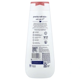 Dove, гель для душа, Rebalance, белый персик и рисовое молоко, 20 жидк. унций