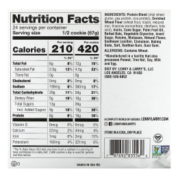 Lenny & Larry's, Complete Cookie, овсяные хлопья с изюмом, 12 печений, 4 унции (113 гр)