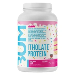 Raw Nutrition, Bum, протеин Itholate®, со вкусом торта, 825 г (29,1 унции)