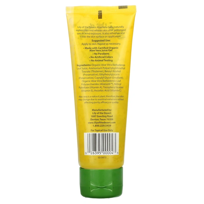 Lily of the Desert, 99% Гель алоэ вера, 114 г