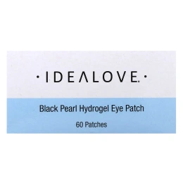 Idealove, Гидрогелевые патчи для глаз с черным жемчугом, 60 патчей