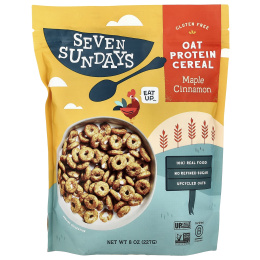 Seven Sundays, Овсяные хлопья, кленовая и корица, 227 г (8 унций)