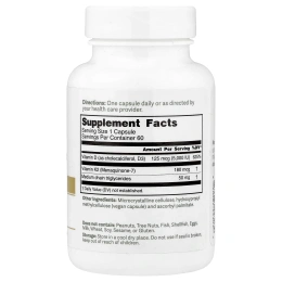Dr. Murray's, витамины D3 и K2, 60 капсул