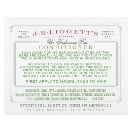 J.R. Liggett's, Old Fashioned Conditioner Bar, Original Formula, 50 г (1,75 унции)