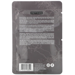 Freeman Beauty, Hawaiian Black Salt, 2-Step Peel + Mask, 1 Pad, 0.27 fl oz / 1 Sheet Mask,  0.84 fl. oz