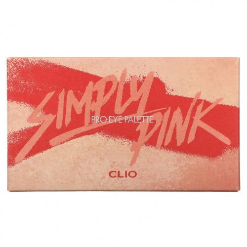 Clio, Палетка для глаз Pro, 01 Simply Pink, 1 палитра