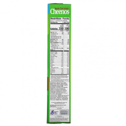 General Mills, Cheerios с яблоком и корицей, без глютена, 14,2 унции (402 г)