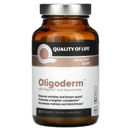 Quality of Life, Oligoderm с олигонолом и ниацинамидом, 60 растительных капсул