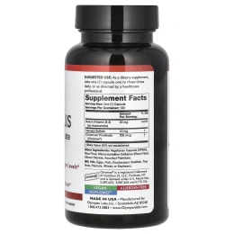 Olympian Labs, Vanadyl Plus с пиколинат хрома, 100 вегетарианских капсул