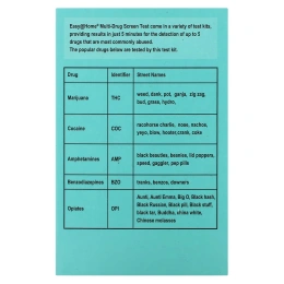 Easy@Home, Скрининговый тест на несколько препаратов, 5 тестов